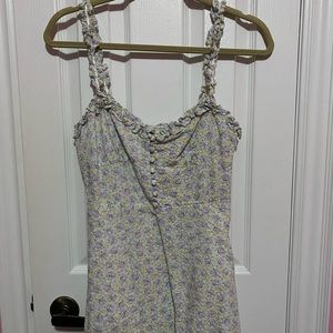Zara Foral Spring Dress